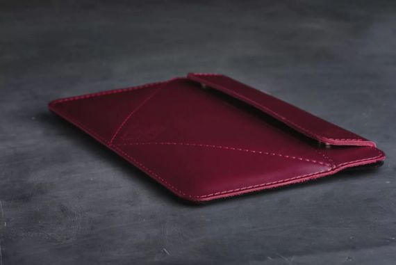 Шкіряний чохол з підставкою Skin and Skin iPad 10.5 Бордовий (LC07BU-10) | Зображення 4