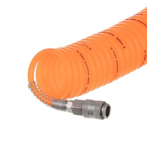 Шланг спіральний з швидкороз'ємним з'єднанням, 20 м INTERTOOL PT-1705 | Зображення 2