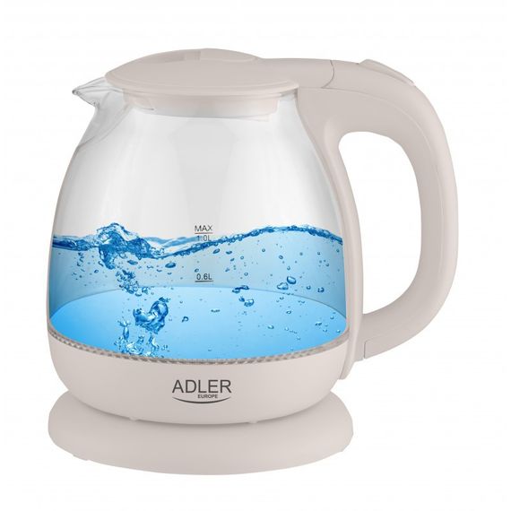 Чайник електричний Adler AD-1283-С 1 л бежевий
