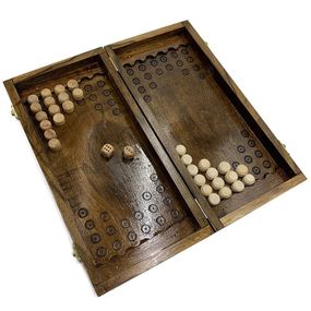 Настольная игра "Нарды деревянные" Backgammon 3  NR-3540 ручная работа