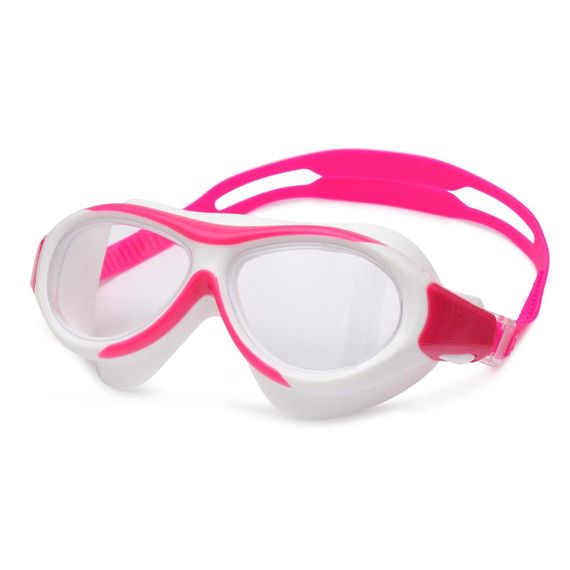 Дитяча маска для плавання Renvo Karu JR Anti-fog Білий Рожевий OSFM (1SM100-0503)