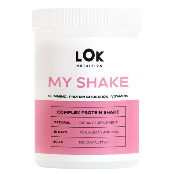 Протеїн LOK Nutrition My Shake 500 g /15 servings/ Caramel
