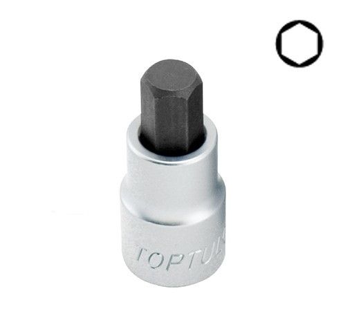 Набор головок-бит HEX 1/2" Н4-Н19 TOPTUL GAAD1007 | Зображення 2