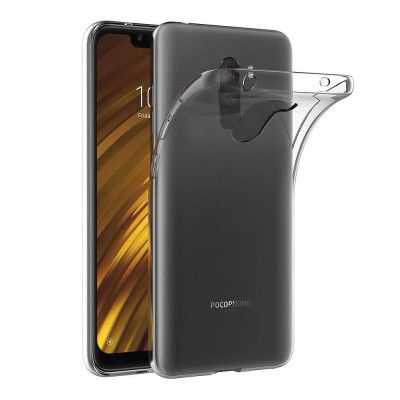 Чехол для мобильного телефона Laudtec для Xiaomi Pocophone F1 Clear tpu (Transperent) (LC-XPF1) - Топ Продаж!