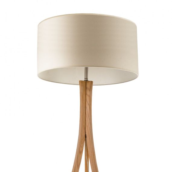 Торшер напольный на деревянной основе FLT-45 E27 | Зображення 1