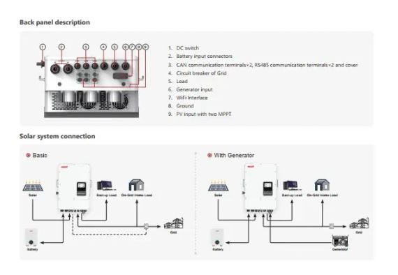 Гібридний інвертор PH1100-12KL3-EU, 12кВт ( пасивне охолодження) | Зображення 5