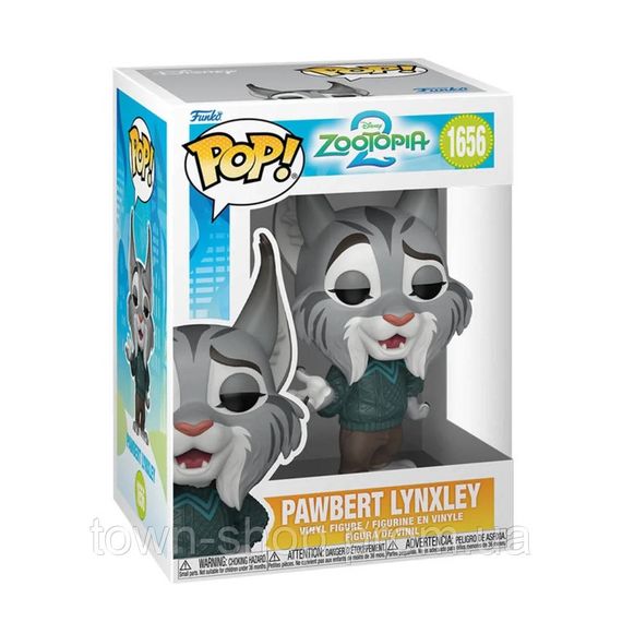 Игровая фигурка FUNKO POP! "Пазуроберт Рысьли" Funko 86638 серии "Зоотрополис 2" | Зображення 1
