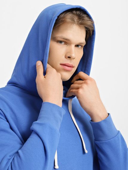 Худі для чоловіків блакитний, XL | Зображення 3