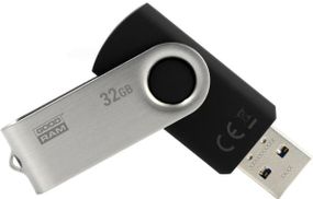 USB флеш накопичувач Goodram 32GB UTS3 Twister Black USB 3.0 (UTS3-0320K0R11)