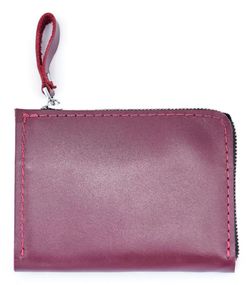 Шкіряний гаманець Skin and Skin Zipper S 13х10 см Бордовий (SW05BU)