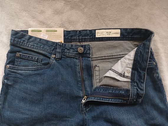 Джинси чоловічі р. 34/32 Slim fit | Зображення 1