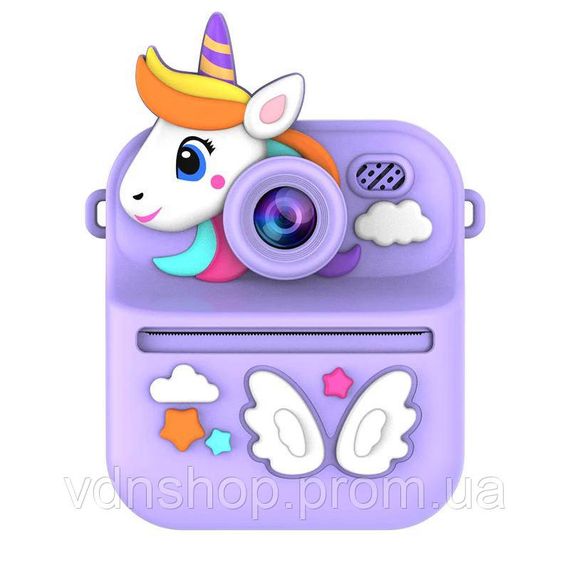 Детская цифровая фотокамера с печатью, Детские фотоаппараты для мальчиков, Фотоаппарат игрушка детская TF-64 | Зображення 2