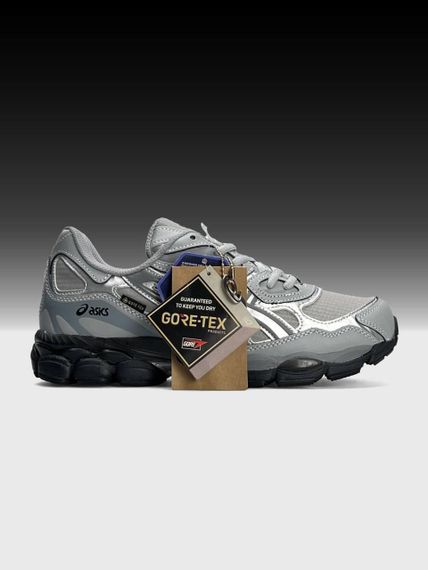 Чоловічі кросівки ASICS Gel-NYC Gore-Tex Light Grey Black (термо) , В'єтнам 43 27,5