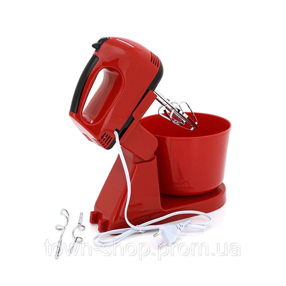 Миксер с чашей Floria ZLN7575, 150W, red | Зображення 1