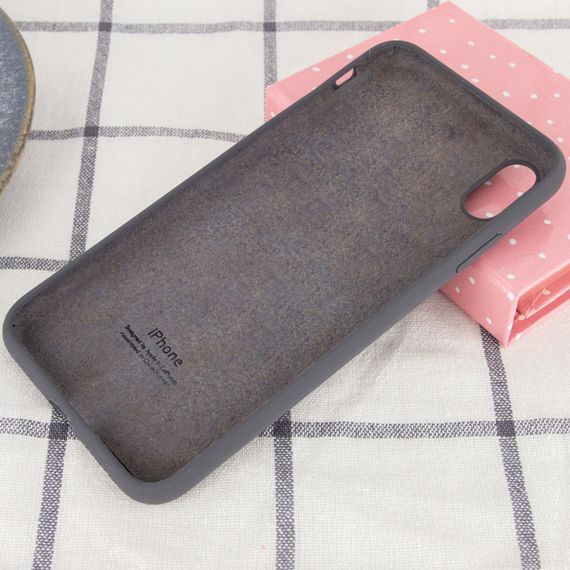 Чохол Silicone Case Full Protective (AA) для Apple iPhone XR (6.1") Сірий / Dark Gray | Зображення 2