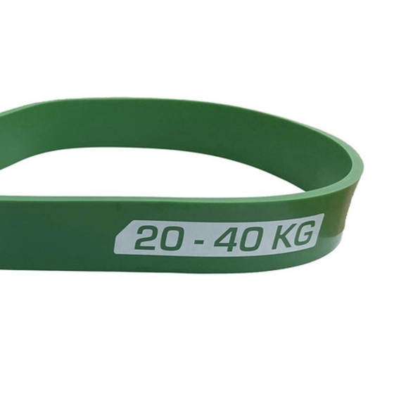 Резинка для фітнесу York 20-40кг - 2080x32x4,5 мм, зелений | Зображення 3