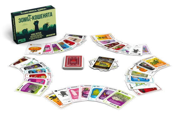 Настольная игра Взрывные котята: Зомби-котята (Zombie Kittens) | Зображення 1