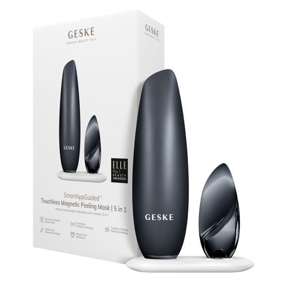 Безконтактна магнітна пілінг-маска GESKE Touchless Magnetic Peeling Mask 5в1 black