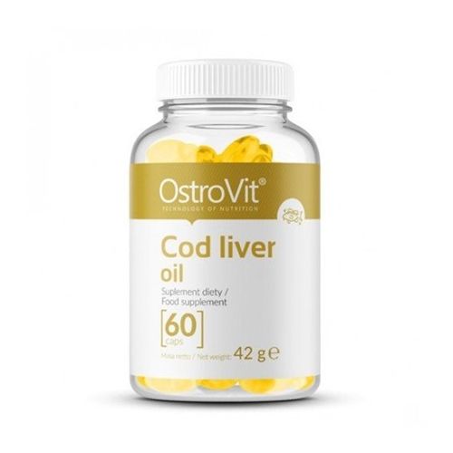 Омега для спорту OstroVit Cod Liver Oil 60 Caps