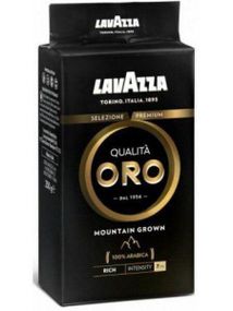 Кофе молотый Lavazza Qualita Oro Mountain Grown 250гр. 100% Арабика, Лавацца Оригинал Италия