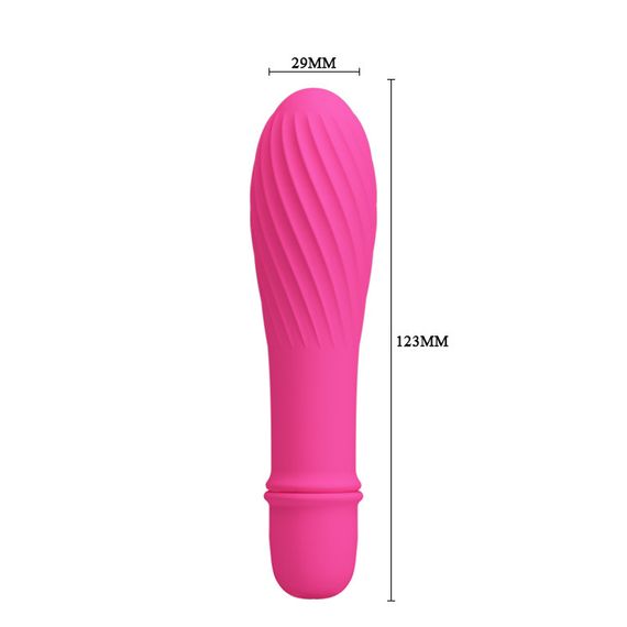 Вібратор - Pretty Love Solomon Vibrator Pink Sex Aura | Зображення 4