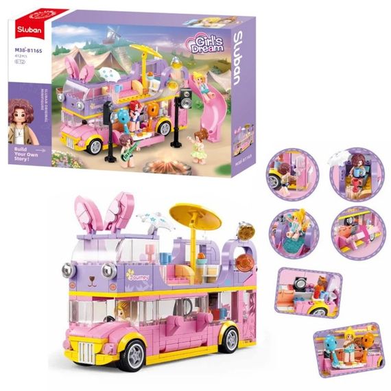 Конструктор ігровий Sluban Girls Dream M38-B1165 412 деталей
