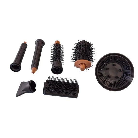 Фен-щітка Grunhelm GHD-818 1500 Вт рожевий | Зображення 6