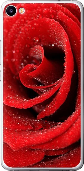 Чехол на Meizu U20 Красная роза "529u-416-17620"