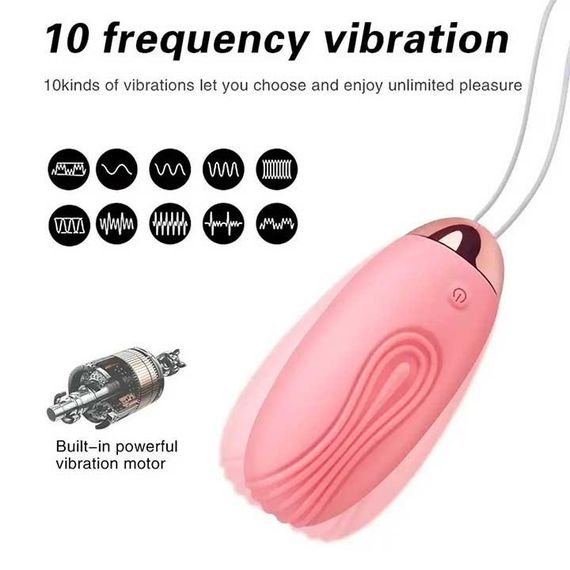 Яркое виброяйцо LILO USB розовый – Вибраторы | Зображення 1