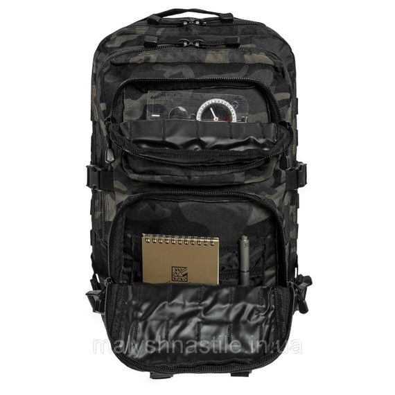 Рюкзак тактичний 36 літрів Mil-Tec Large Assault Pack Dark Camo | Зображення 3