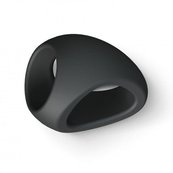 Ерекційне кільце подвійне Love To Love FLUX RING - BLACK ONYX | Зображення 5