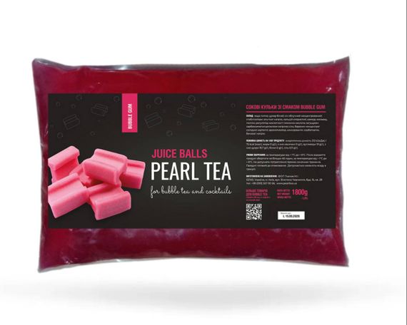 Bubble tea Перлини Bubble Gum 1.8 кг ТМ Pearl Tea