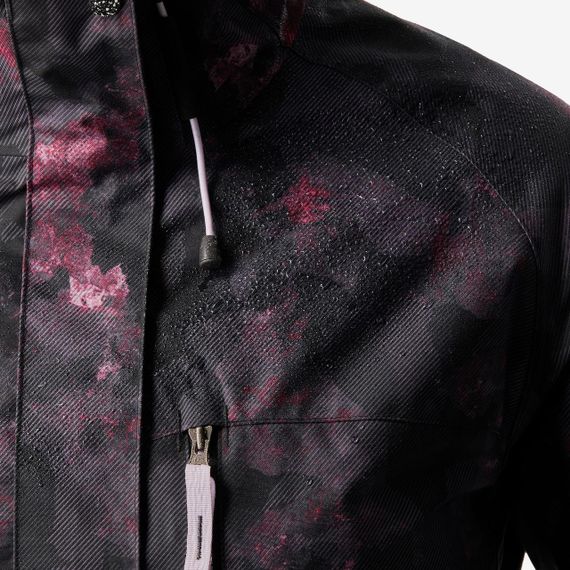 Куртка жіноча 500 для сноубордингу чорна/рожева - S | Зображення 3