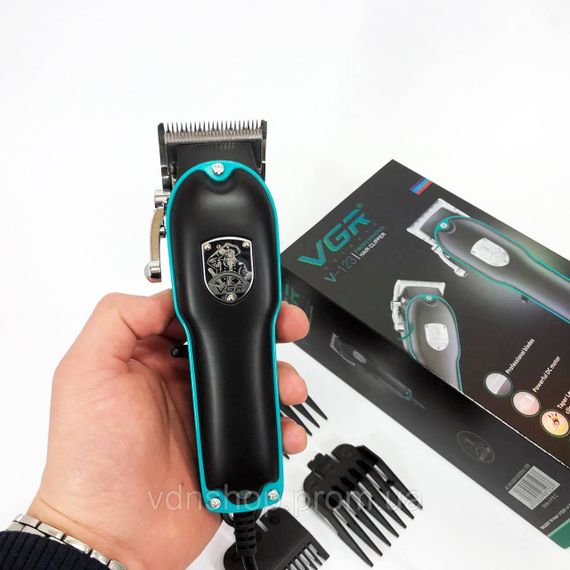 Стильна машинка для стрижки VGR, Машина для стрижки в домашніх умовах Електромашинка волосся GH-61 | Зображення 4