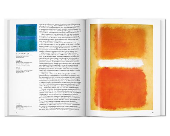 Живопись Марка Ротко книга с картинами художника Rothko. Jacob Baal-Teshuva, Taschen Литература для художников | Зображення 6