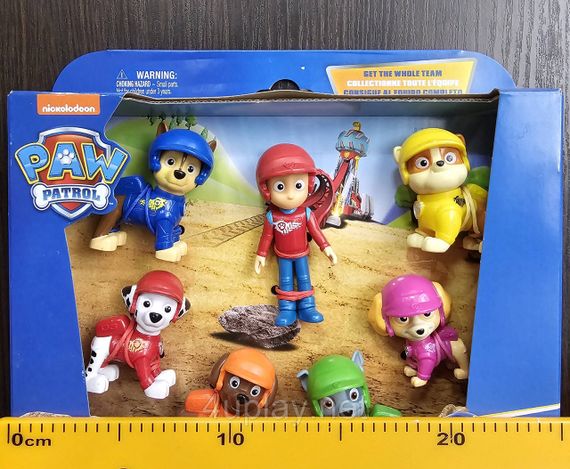 Paw Patrol Rescue Wheels Ігровий набір фігурок Відважна команда серії Мега колеса Щенячий патруль Оригінал | Зображення 6