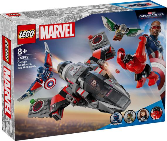 Конструктор LEGO Marvel Фигурка Капитан Америка 76292