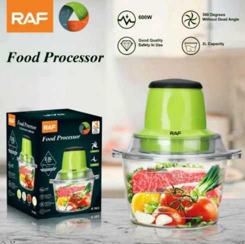 Кухонный измельчитель RAF R.7039 600 Вт 2 л мясорубка комбайн чоппер | Зображення 8