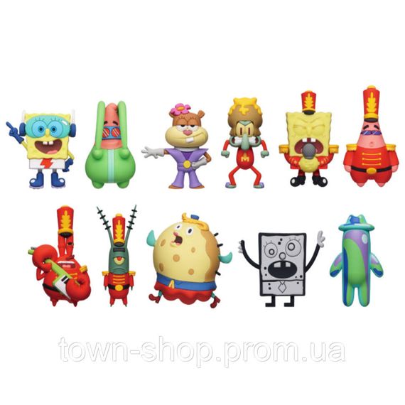 Игровая фигурка на клипсе "Губка Боб" Monogram 63345 серии "Nickelodeon" | Зображення 1