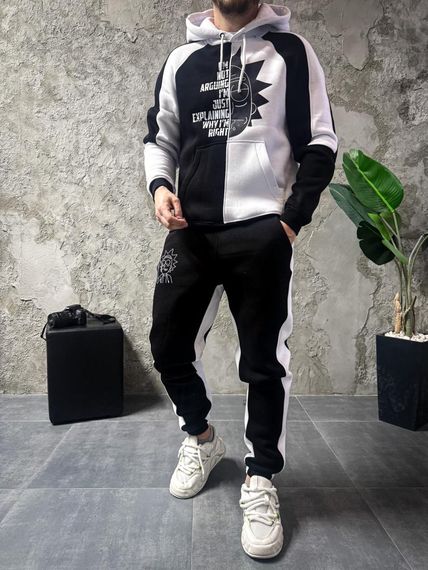 Спортивний костюм утеплений дтф | Зображення 1