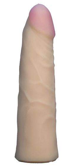 Страпон-насадка EGZO Ciberskin NSTR08, реалістичний фалоімітатор, бежевий Sex Aura | Зображення 2