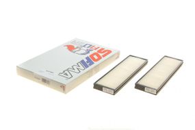 Фільтр салону Hyundai i20 08-15 к-кт 2шт  S 3163 C