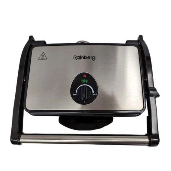 Гриль двосторонній контактний Rainberg RB-5412 2800 Вт, Електрогриль для FD-576 стейків, Електробутербродниця | Зображення 9