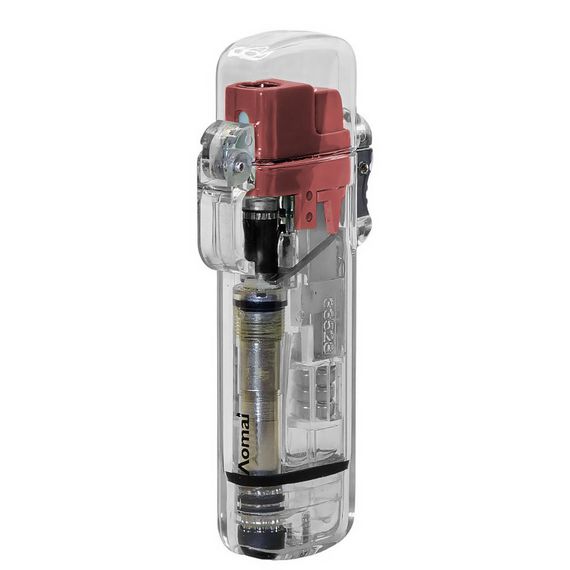 Запальничка Туристична Водонепроникна LED Aomai Red | Зображення 2