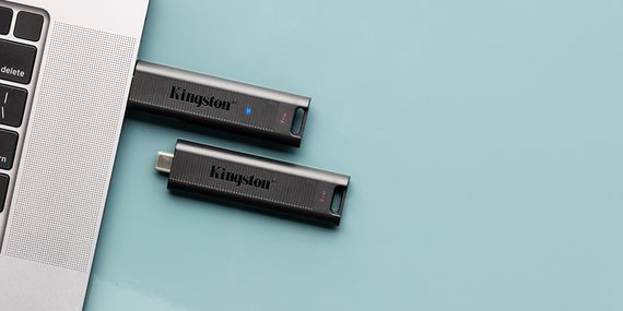 Накопитель Kingston 256GB USB-C 3.2 Gen 1 DT Max (DTMAX/256GB) | Зображення 3