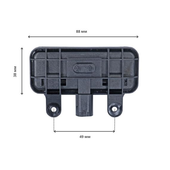 Кріплення серії QIV під камеру заднього огляду в ручка багажника QMB 8031 | Зображення 1