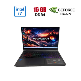 Игровой ультрабук Maingear Vector Pro MG-VCP15i-3070 / 15.6" (1920x1080) IPS / Intel Core i7-11800H (8 (16) ядер по 2.3 - 4.6 GHz) / 16 GB DDR4 / 512 GB SSD M.2 / nVidia GeForce RTX 3070, 8 GB GDDR6, 256-bit / WebCam б/у