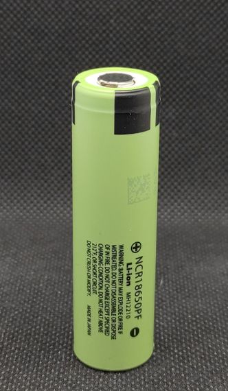 Акумулятор високострумовий  Panasonic NCR18650PF 3,6V 2900mA ( 10А ) 1шт. | Зображення 2