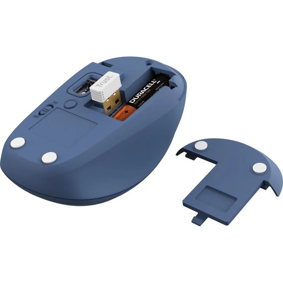 Мишка Trust Yvi+ Multi-Device Wireless/Bluetooth Blue (25455) | Зображення 3