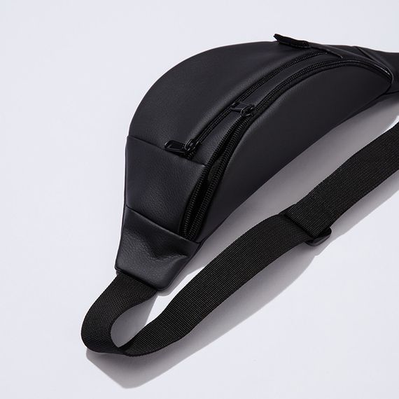 Чоловіча легка бананка, Чоловіча барсетка на пояс чоловічі Поясна сумка без принту JW-29 | Зображення 2